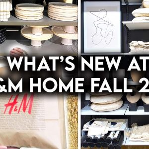 H&M HOME SHOP WITH ME FALL 2021 | NEW PRODUCTS + HOME DECOR