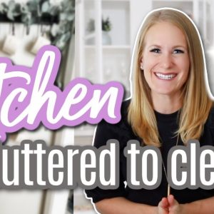 ULTIMATE KITCHEN & HOUSE RESET CLEAN (low stress back to school secrets that actually work!)