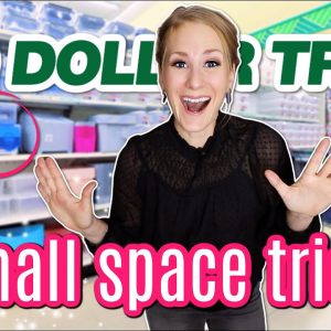 *FAST* Dollar Tree Small Space Organizing 🙌 (the TRUTH of old awkward spaces & finding motivation!)