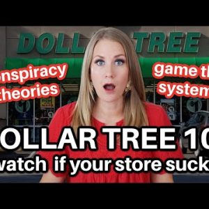 WHAT NO ONE WILL TELL YOU ABOUT DOLLAR TREE (shopping secrets for crappy stores...aka yours ðŸ˜†ðŸ¤£)