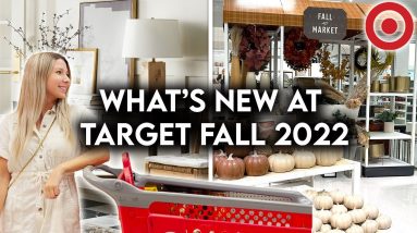 TARGET SHOP WITH ME FALL 2022 | NEW FURNITURE + HOME DECOR