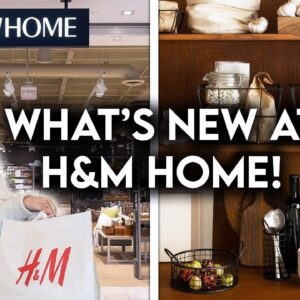 H&M HOME SHOP WITH ME FALL 2022 | NEW HOME DECOR