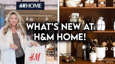H&M HOME SHOP WITH ME FALL 2022 | NEW HOME DECOR