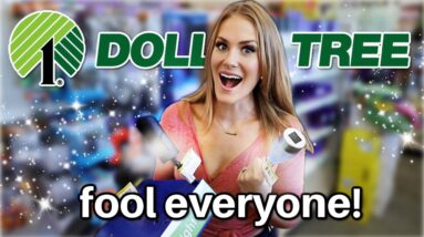 LEVEL UP AT DOLLAR TREE NOW! 😱 FAST hacks I never shared!