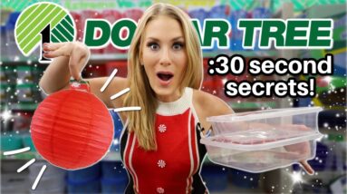 7 *MIRACLE* Dollar Tree Secrets 🤯🎄(for Christmas!)