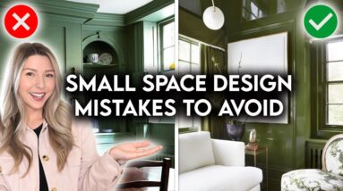 HOW TO MAKE YOUR SMALL SPACE LOOK BIGGER | 10 DESIGN HACKS