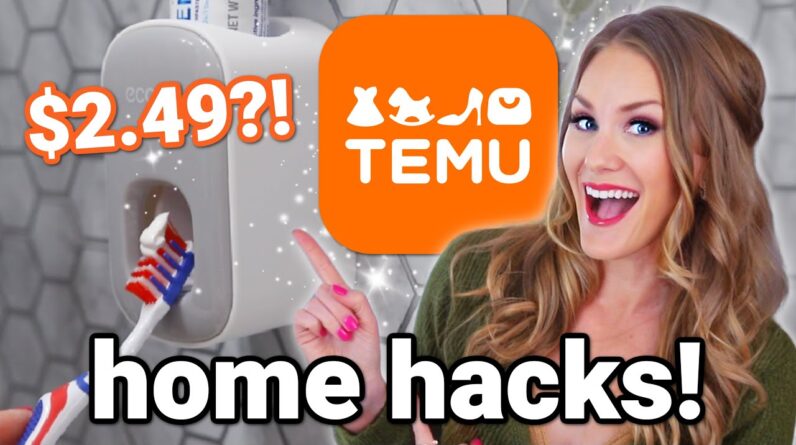 23 GENIUS HOME HACKS you didn't expect from TEMU! 🧡😱